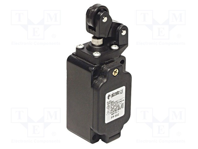 Limit switch; plastic roller Ø20mm; NO + NC; 10A; max.500VAC