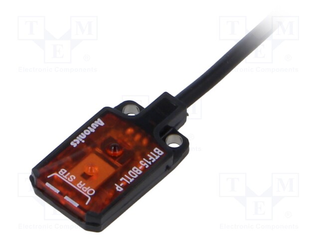 Sensor: photoelectric; Range: 1÷15mm; PNP; LIGHT-ON; Usup: 12÷24VDC