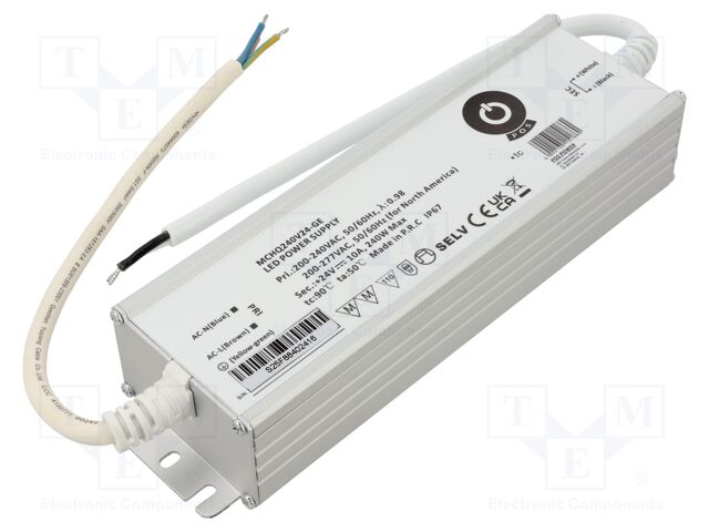 Power supply: switching; LED