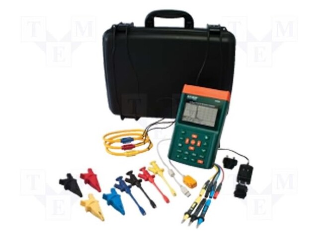 3-phase power quality analyser; Plug: EU,UK