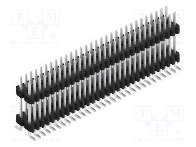 Connector: pin strips; pin header; male; PIN: 60; 1.27mm; SMT; 2x30