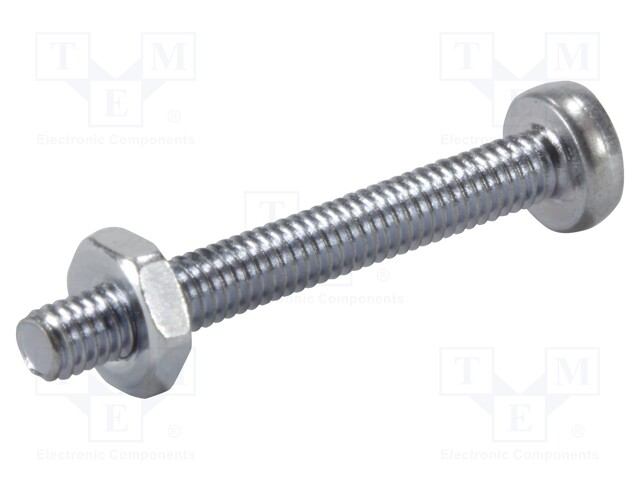 DIN-Power locking screw M2,5 x 20