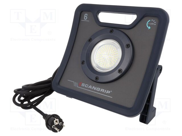 Lamp: working; 5700K; IP67; 600lm,6000lm; W: 87mm; L: 273mm; H: 270mm