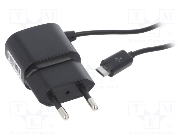 Power supply: switched-mode; plug; 5VDC; 1A; 5W; Plug: EU; 73.77%