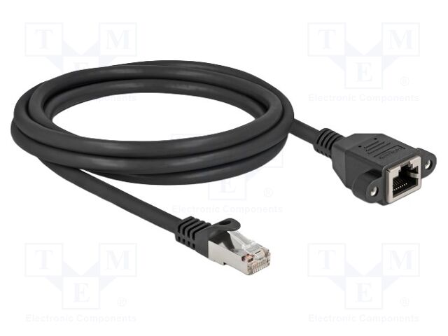 Extender Ethernet; S/FTP; Cat: 6a; RJ45 socket,RJ45 plug; 3m; LSZH
