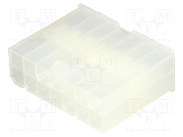 MiniFitJrPlg FreeHng /DH V-2 14Ckt