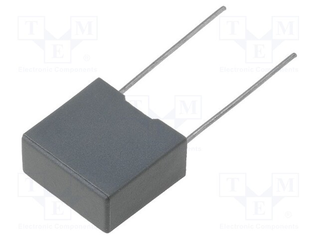 Capacitor: polyester; 100nF; 400VDC; Pitch: 10mm; ±10%; 13x5x11mm
