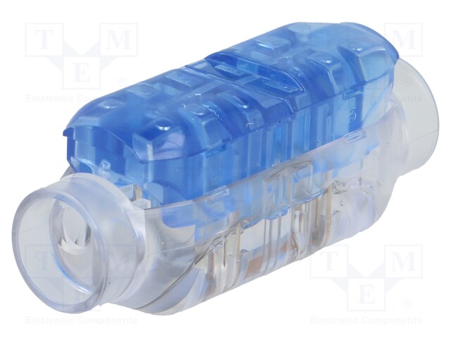 Quick splice; CoolSplice; IDC; 0.34÷0.52mm2; blue; ways: 2; IP68