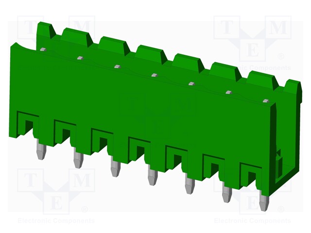 Connector: pluggable terminal block; socket; male; straight; THT