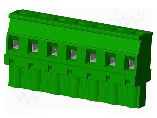 Connector: pluggable terminal block; plug; female; angled 90°