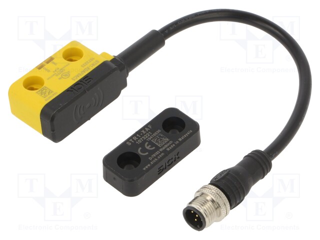 Safety switch: magnetic; Series: STR1; Contacts: NO x2; IP67; 50mA