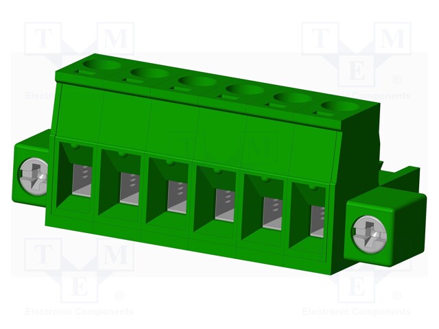 Connector: pluggable terminal block; plug; female; straight; 12A