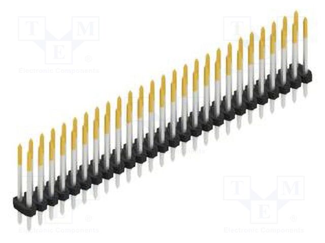 Connector: pin strips; pin header; male; PIN: 52; 2mm; THT; 2x26