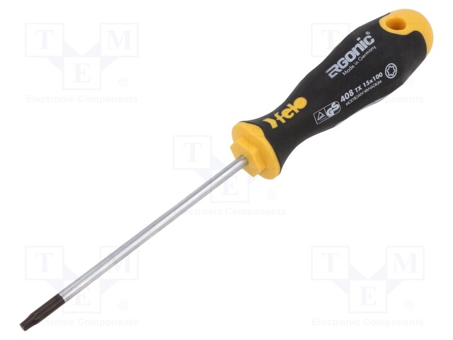 Screwdriver; Torx®; TX15; ERGONIC®