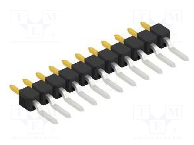Connector: pin strips; pin header; male; PIN: 11; 2.54mm; SMT; 1x11