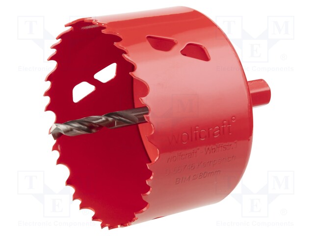 Hole saw; for wood,drywall,steel,plastic; Ø: 6mm; hexagonal