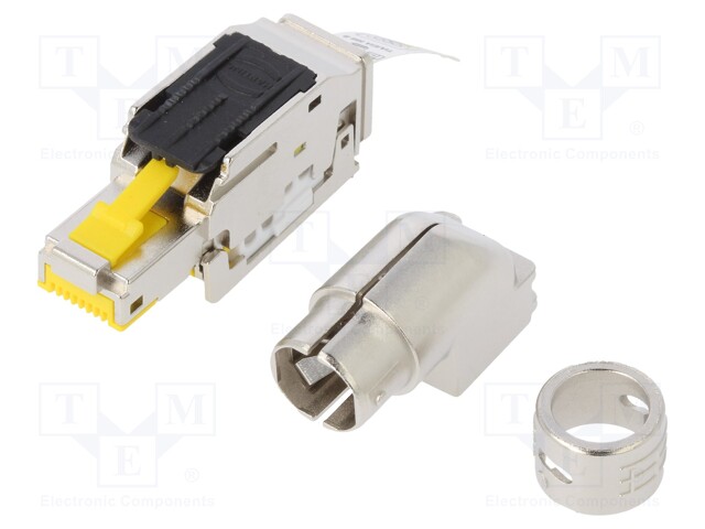 Plug; RJ45; PIN: 8; Cat: 6a; shielded; Layout: 8p8c; Øcable: 4.5÷9mm