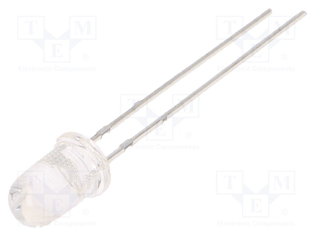 IR transmitter; 5mm; transparent; 20°; λp max: 940nm; THT; 20mA