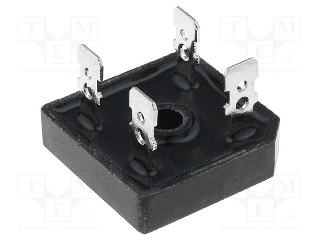 Single-phase bridge rectifier; Urmax: 50V; If: 35A; Ifsm: 400A