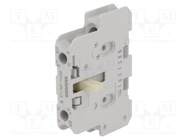 Auxiliary contacts;Leads:screw terminals