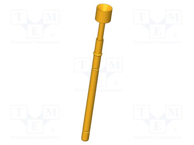 Test needle; Operational spring compression: 4mm; 5A; Ø: 3.5mm