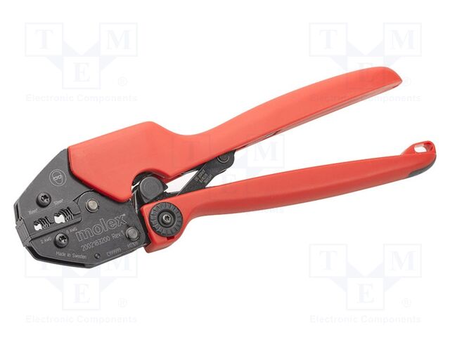 Tool: for crimping; 2AWG÷0AWG; Die shape: rectangular