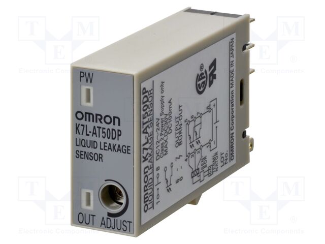 Liquid leakage monitoring relay; 10÷30VDC; OUT: PNP