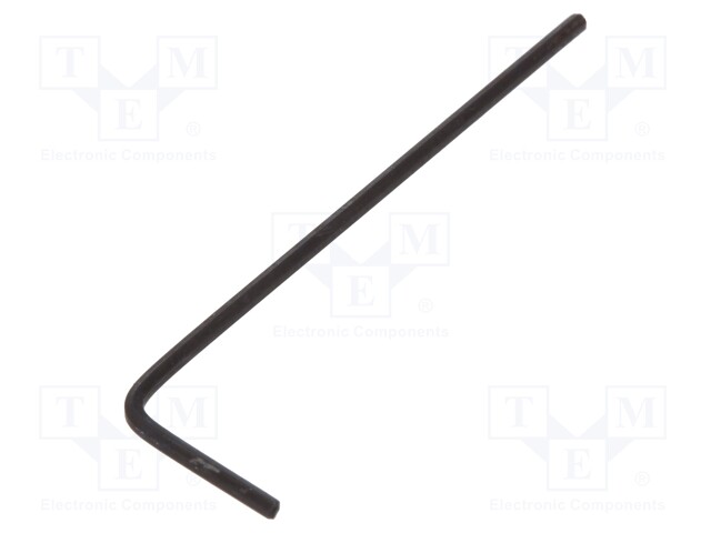 Key; hexagon keys; HEX 0,9mm; Overall len: 30mm