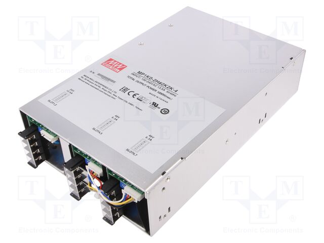 Power supply: switching; for building in; 904.8W; 24VDC; 12.5A