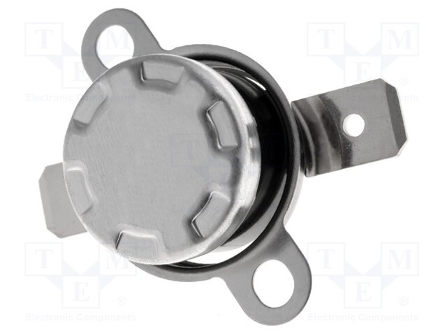 Sensor: thermostat; Output conf: NC; 80°C; 10A; 250VAC