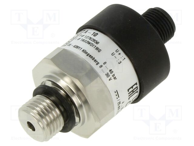 Converter: pressure; Range of val.cntrl: 0÷40 bar; 8÷30VDC; 0.5%