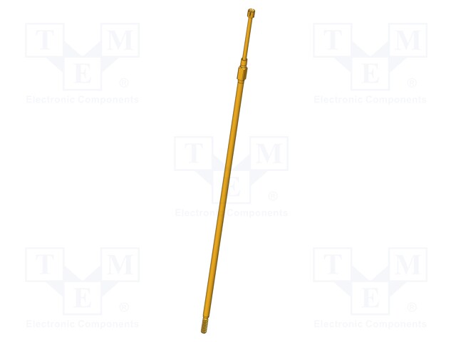 Needle-like test probe; Operational spring compression: 4.3mm