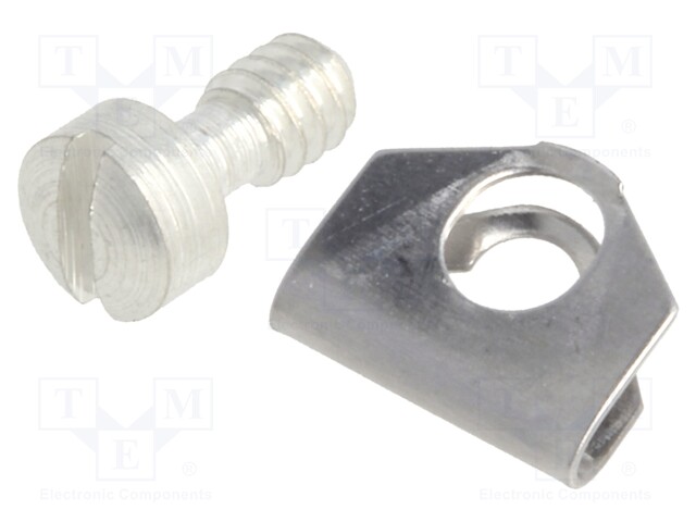 Set of screws for D-Sub; Thread: UNC4-40; Series: AMPLIMITE