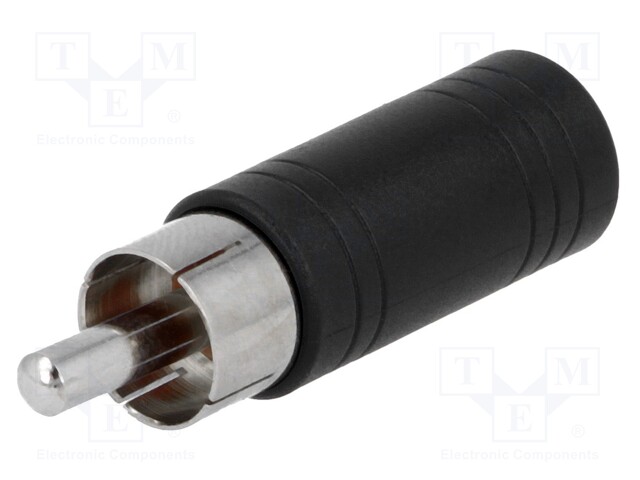 Adapter; Jack 3.5mm socket,RCA plug; mono
