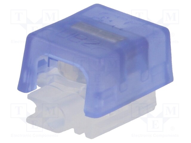 Quick splice; Scotchlok; IDC; 19AWG÷26AWG; blue; 0.4÷0.9mm