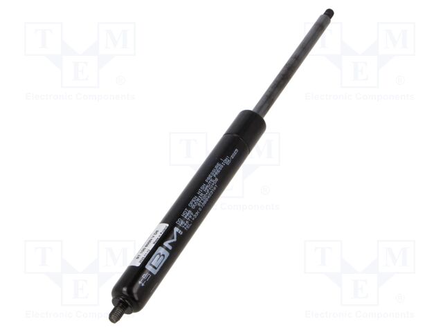 Gas spring; Thread: M6; E: 245mm; Øout: 18mm; Piston diam: 8mm; 600N