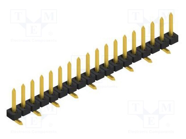 Connector: pin strips; pin header; male; PIN: 18; 2mm; SMT; 1x18