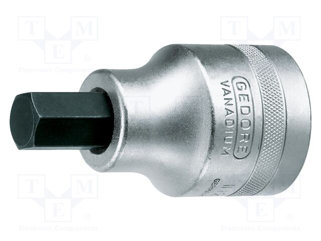 Socket; hex key,socket spanner; 17mm; 1"; Socket bit length: 90mm