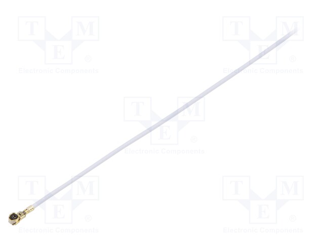 Cable: coaxial; U.FL,both sides; female; angled 90°; female; 0.5m