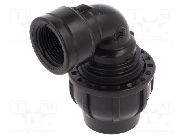 Splice terminal: clamping; Thread: G 3/4" internal; 25mm; Plast