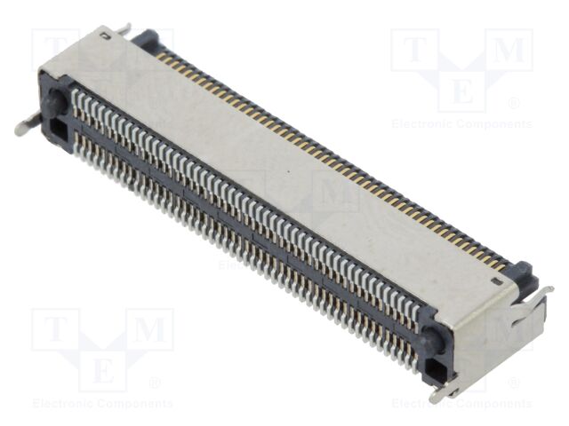 Connector: PCB to PCB; hermaphrodite; PIN: 100; 0.5mm; LSHM; SMT