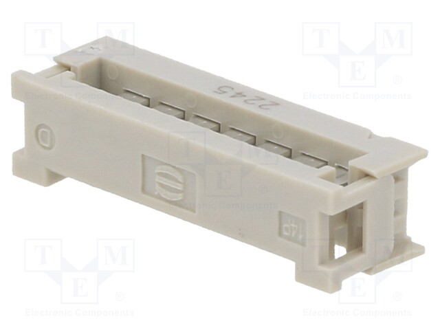 SEK 2R 14P Kinked pre-assy cover W/O SR
