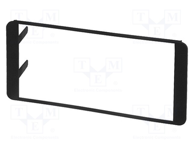 Radio mounting frame; Toyota; 2 DIN; black