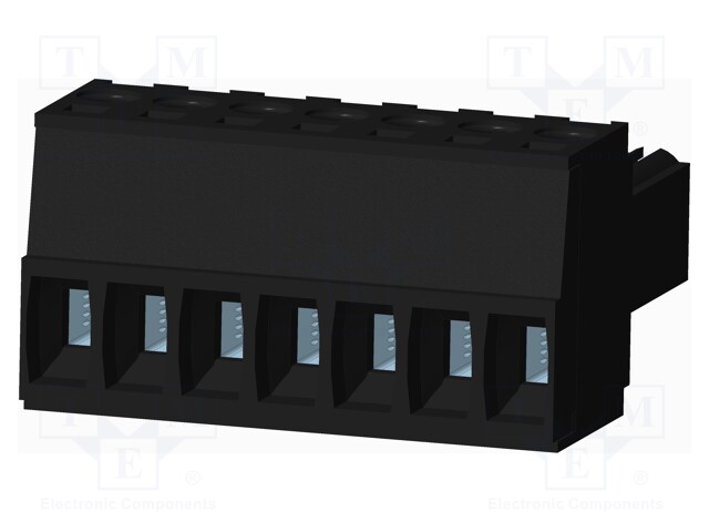 Connector: pluggable terminal block; plug; female; straight; 10A