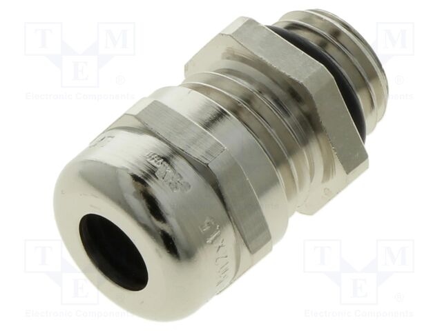 Cable gland; M12; 1.5; IP68,IP69; brass; SKINTOP®; lead free