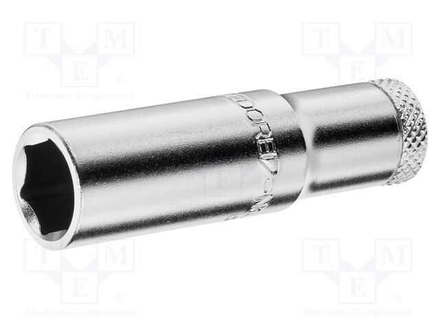 Socket; 6-angles,socket spanner; 4mm; 1/4"; Chrom-vanadium steel