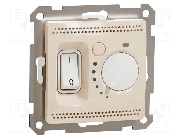 230VAC; IP20; plaster embedded,in mounting box; beige; 3600W