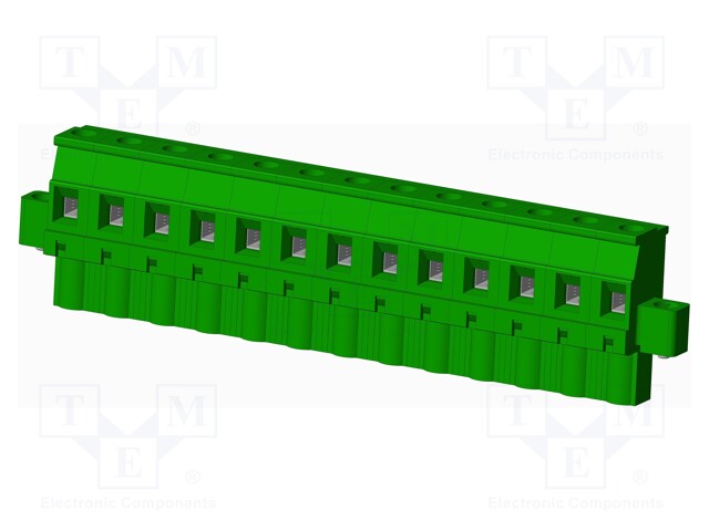 Connector: pluggable terminal block; plug; female; angled 90°