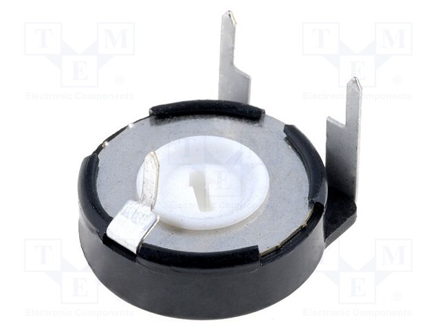 Potentiometer: mounting; single turn,horizontal; 100Ω; 150mW