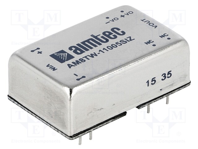Converter: DC/DC; 7W; Uin: 36÷160V; 5VDC; Iout: 1.4A; DIP24; 16g